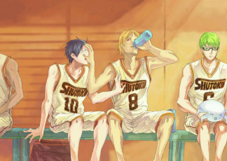 Картинка аниме kuroko+no+baske shuutoku high