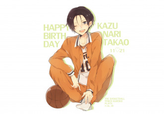 Картинка аниме kuroko+no+baske takao kazunari