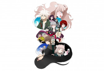 Картинка аниме danganronpa персонажи