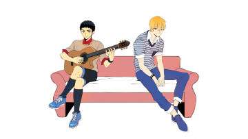 Картинка аниме kuroko+no+baske парни баскетбол