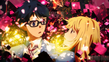 Картинка аниме shigatsu+wa+kimi+no+uso твоя апрельская ложь