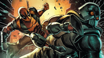 Картинка рисованное комиксы deadpool