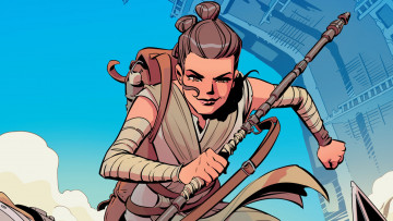 Картинка рисованное комиксы star wars