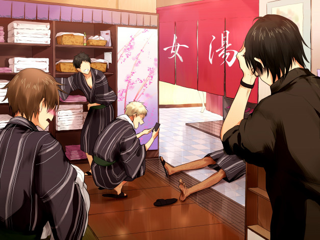 Обои картинки фото аниме, kuroko no baske, touou, high