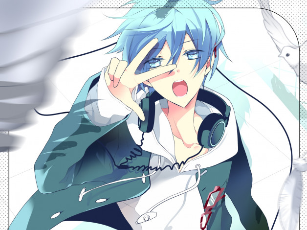 Обои картинки фото аниме, vocaloid, кайто
