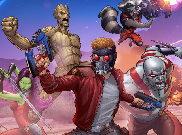 Обои картинки фото рисованное, комиксы, guardians, of, the, galaxy