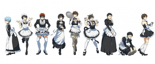 Обои картинки фото аниме, kuroko no baske, парни, баскетбол