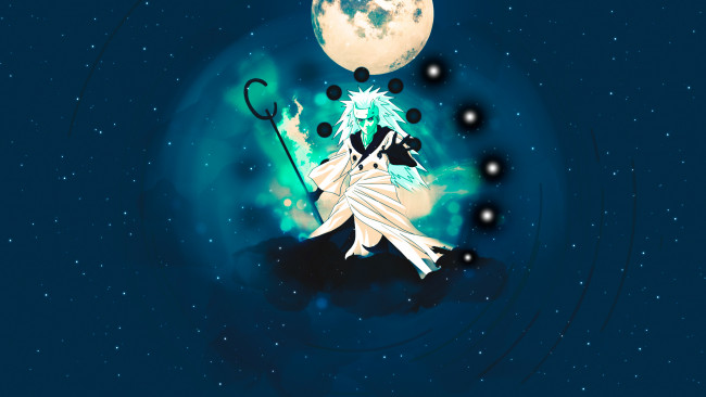 Обои картинки фото аниме, naruto, мадара