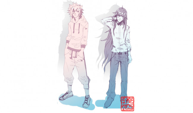 Обои картинки фото аниме, unknown,  другое, парни