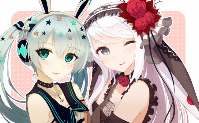 Обои картинки фото аниме, unknown,  другое, девушки