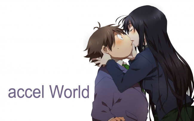Обои картинки фото аниме, accel world, accel, world