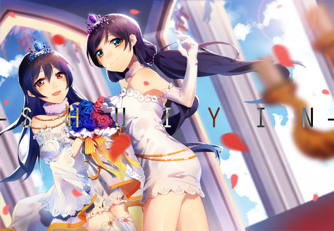 Обои картинки фото аниме, unknown,  другое, девушки