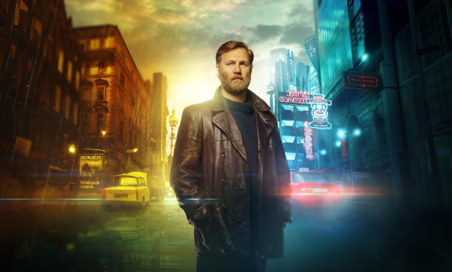 Обои картинки фото the city and the city , 2018, кино фильмы, -unknown , другое, криминал, фантастика, город, и, детектив, постер, мини, сериал, фэнтези, драма, david, morrissey, inspector, borlu