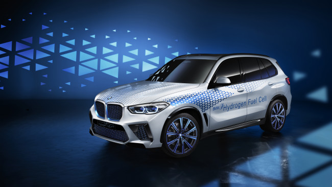Обои картинки фото bmw i hydrogen next 2019, автомобили, bmw, водород, кроссовер, концепт, i, hydrogen, next, 2019