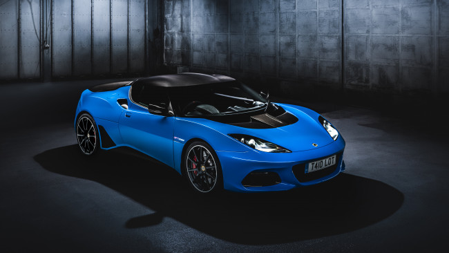 Обои картинки фото lotus evora gt410 sport, автомобили, lotus, спорткар, синий, sport, gt410, evora