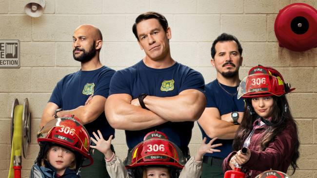 Обои картинки фото playing with fire  , 2020, кино фильмы, -unknown , другое, playing, with, fire, игра, с, огнем, комедия, john, cena