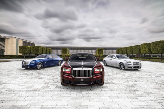 Обои картинки фото rolls royce ghost zenith collection 2019, автомобили, rolls-royce, роллс, ройс, rolls, royce, ghost, zenith, collection, 2019, премиум, класс