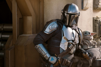 Картинка the+mandalorian+ сериал+2019+–+ кино+фильмы the+mandalorian мандалорец фантастика боевик silver suit сериал второй сезон