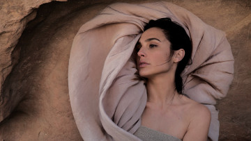 Картинка девушки gal+gadot актриса брюнетка ткань ниша