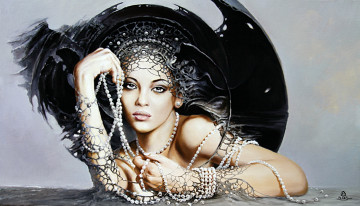 Картинка фэнтези девушки девушка украшения