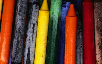 Картинка разное канцелярия +книги мелки цвета