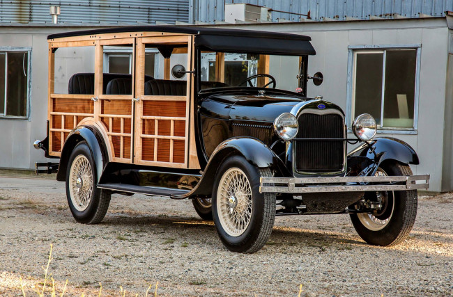 Обои картинки фото автомобили, классика, woody