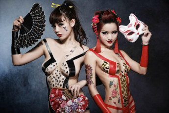 Картинка две+девушки+вместе девушки -+группа+девушек красивые супер секси нежные классные модницы