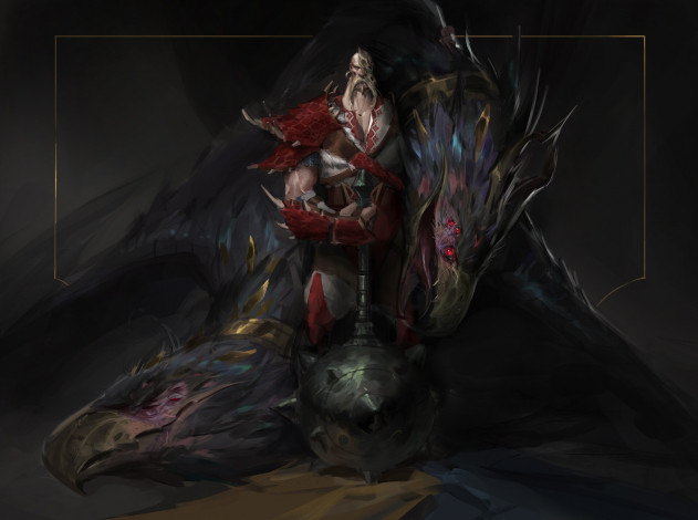 Обои картинки фото фэнтези, существа, воин