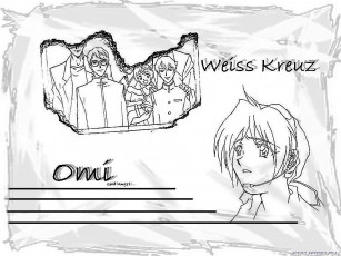 Картинка аниме weiss kreuz