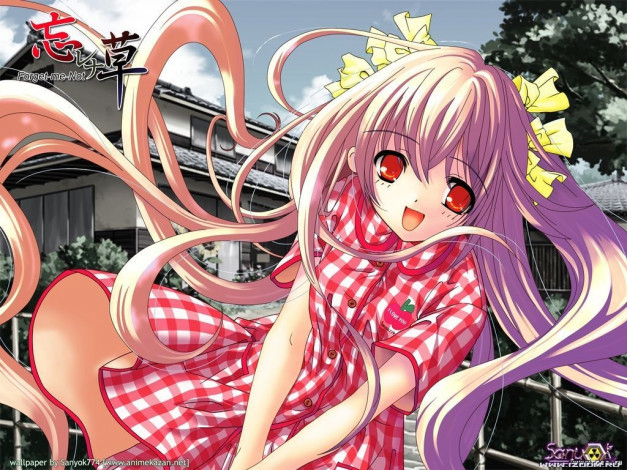 Обои картинки фото аниме, forget, me, not