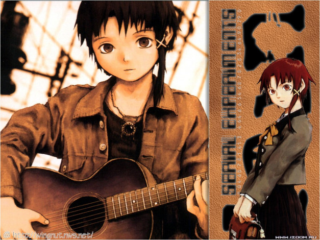 Обои картинки фото аниме, lain