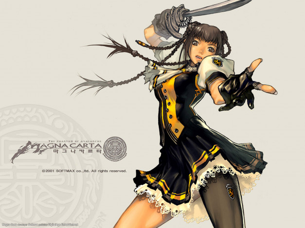 Обои картинки фото аниме, magna, carta