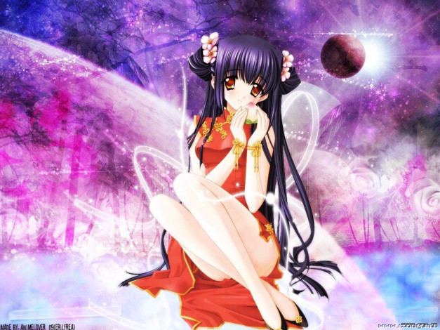 Обои картинки фото аниме, moonlight, lady