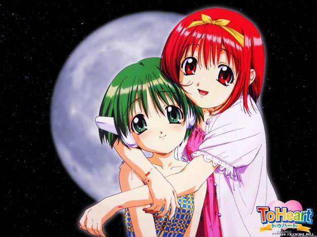 Обои картинки фото аниме, to, heart