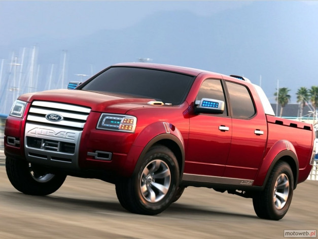 Обои картинки фото ford, trac, concept, 2005, автомобили