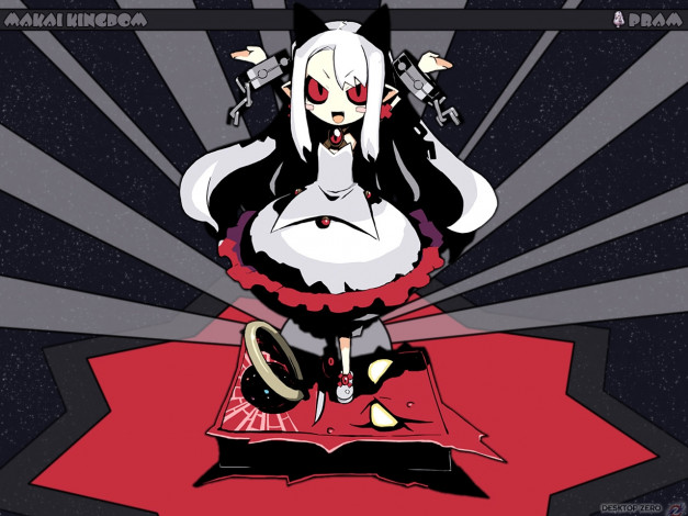 Обои картинки фото makai, kingdom, аниме