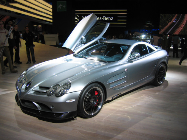 Обои картинки фото mercedes, mclaren, slr, 722, автомобили, benz