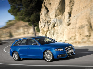Картинка audi s4 avant 2009 автомобили
