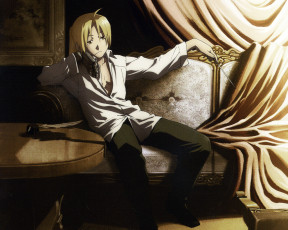 Картинка аниме fullmetal alchemist