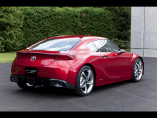 Картинка 2009 toyota ft 86 concep автомобили
