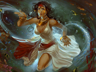 Картинка фэнтези девушки