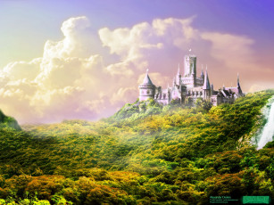 Картинка фэнтези замки
