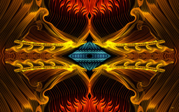 Картинка 3д графика fractal фракталы