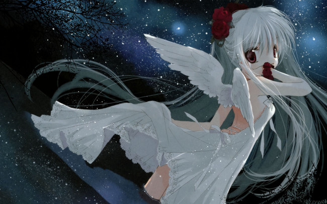 Обои картинки фото аниме, angels, demons