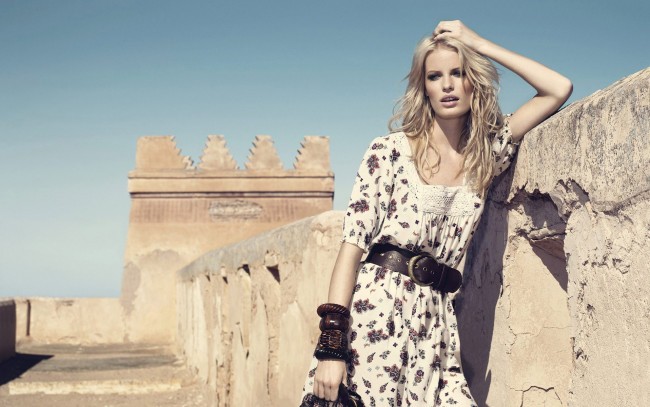 Обои картинки фото Caroline Winberg, девушки