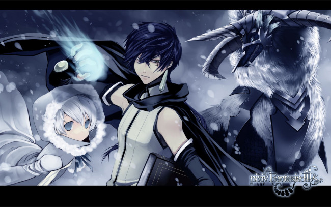 Обои картинки фото pixiv, fantasia, iii, аниме