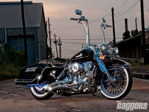 Картинка 2007 harley davidson road king мотоциклы