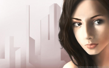 Картинка girl lit born of future рисованные