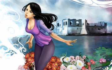 Картинка libya flower рисованные