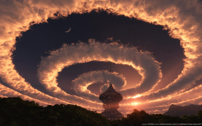 Обои картинки фото фэнтези, пейзажи